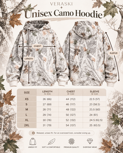 Unisex Camo Hoodie