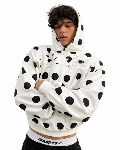 Polka Dot Scuffers Hoodie