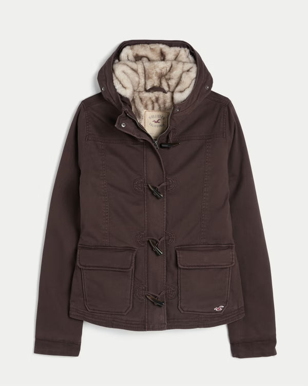 Fur Toggle jacket