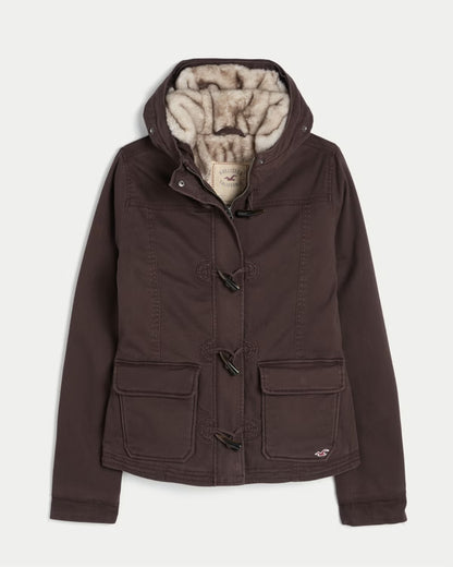 Fur Toggle jacket